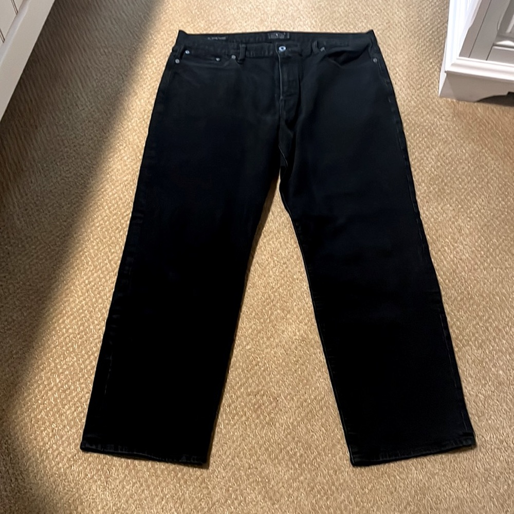 Lucky Brand Men's Black 363 Vintage Straight Jeans